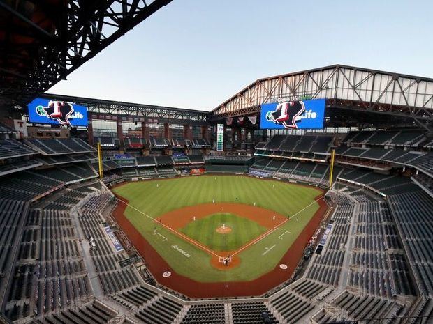 Rangers de Texas serían primer equipo de MLB con estadio lleno.