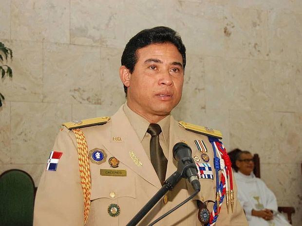 Mayor general del Ejército Adán Cáceres Silvestre, ex jefe de Seguridad del expresidente Danilo Medina.