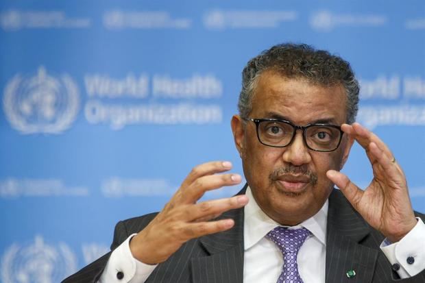 En la imagen, el director general de la Organización Mundial de la Salud (OMS), Tedros Adhanom Ghebreyesus.