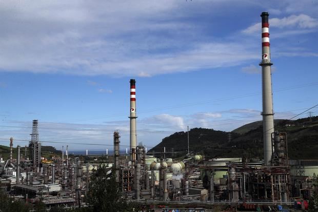 La refinería Petronor en la localidad vizcaína de Muskiz.