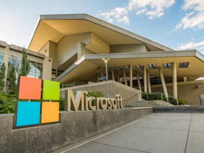 Microsoft Visitor Center en Redmond, Washington.
