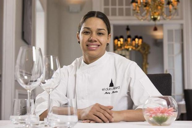 Chef dominicana María Marte. 