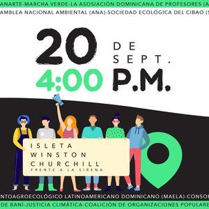 Invitación a la concentración por celebración de Movilización Mundial por el Clima.