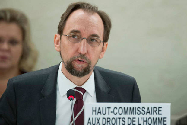 Zeid Ra´ad Al Hussein, Alto Comisionado de la ONU para los Derechos Humanos.