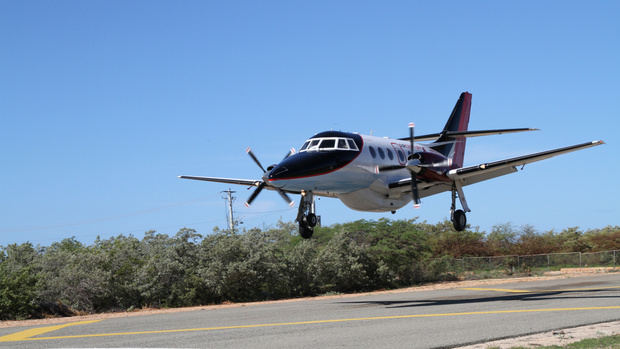 Pedernales recibe primer vuelo nacional desde La Isabela-El Higüero a Cabo Rojo.