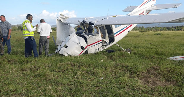 Dos muertos al estrellarse una avioneta en el norte de República Dominicana.