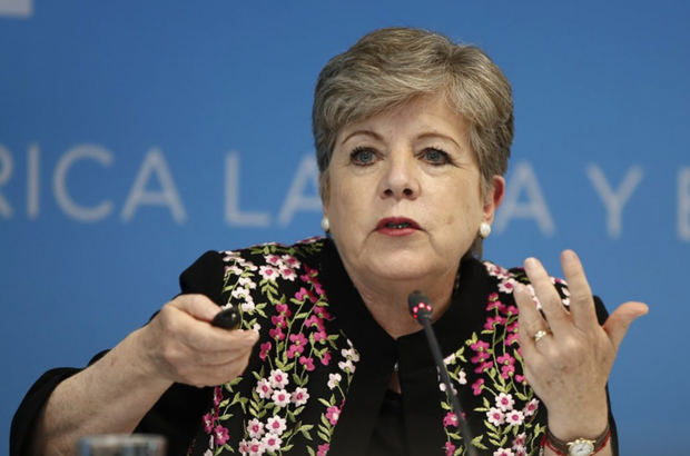 Secretaria ejecutiva de la CEPAL, Alicia Bárcena. 
