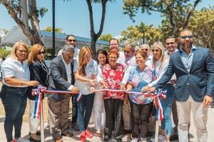 Alcaldía del DN y MOPC entregan nuevo parque en la urbanización Rosmil
