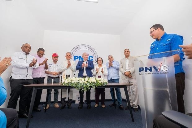 DIrigencia del Partido Nacional Voluntad Ciudadana (PNVC).
