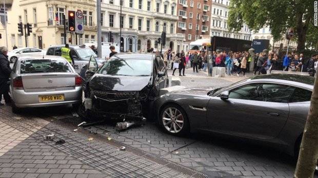Accidente en Londres. 