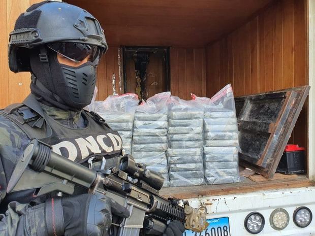 Decomisan en Haina Oriental 60 paquetes de cocaína procedentes de Colombia.
