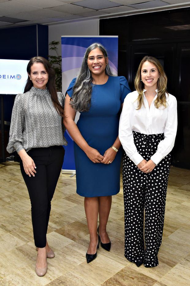 Tania Núñez, Zaira Pérez y Jhantel Hernández.