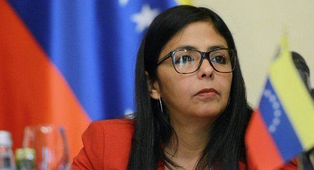 Vicepresidenta venezolana, Delcy Rodríguez.
