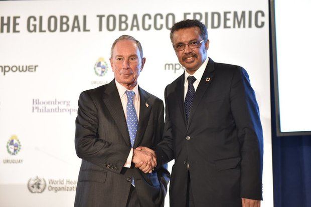 Michael R. Bloomberg y el Dr. Tedros Adhanom Ghebreyesus hacen un llamamiento.