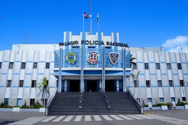 Fachada del Palacio Policia Nacional.