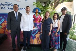 La Menina “Monumentos de Dominicana” se inaugura en el Parque Iberoamérica