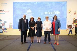 MINERD, INAFOCAM y UNICEF lanzan plan de reconversión de escuelas inclusivas