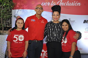 Claudia Moquete Vargas, José Miguel Abreu, Diomaris La Mala y Ana Pavel Santana.