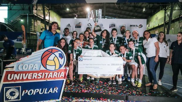 En la categoría de futbol sala femenino, la Universidad Nacional Pedro Henríquez Ureña (UNPHU) resultó la ganadora del primer lugar.