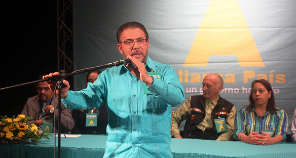 El presidente de Alianza País (AlPaís) Guillermo Moreno.
