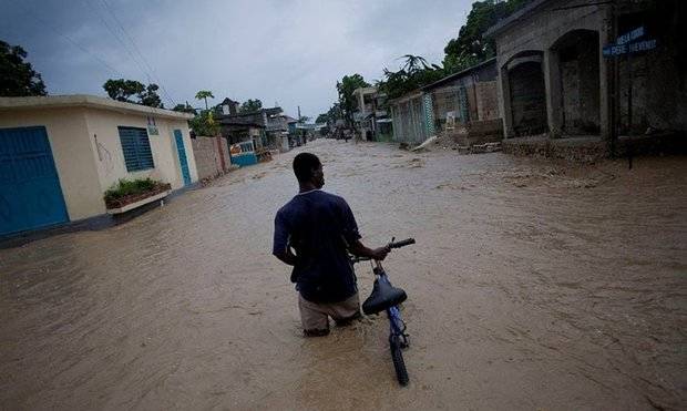 Inundaciones provocadas por el huracán Irma en República Dominicana. 