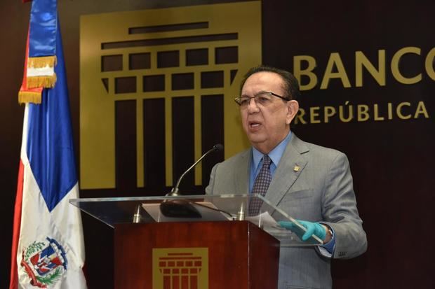 Gobernador del Banco Central de la República Dominica (BCRD), Héctor Valdez Albizu