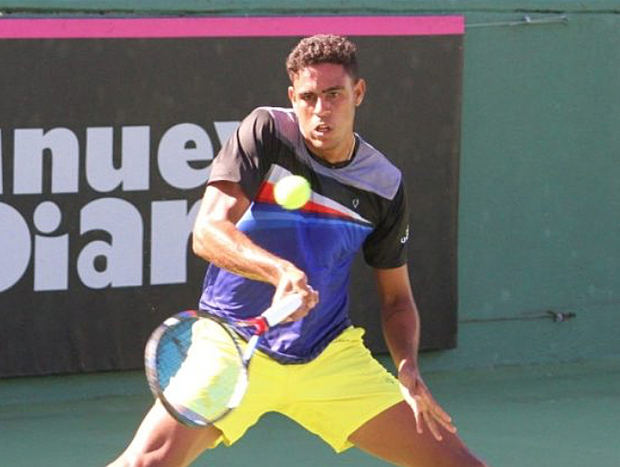 José Olivares pasa a cuartos de final en M15 Santo Domingo.
