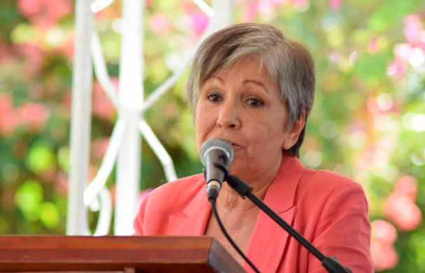 Periodista dominicana Margarita Cordero.