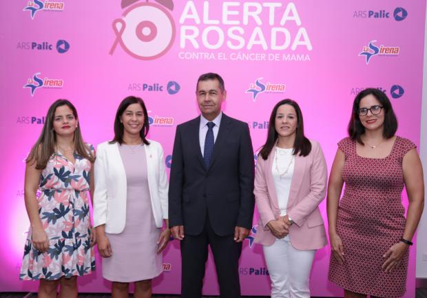 Natacha Quiterio, Berenice Méndez, Jaime Herrera, Doris Alburquerque y Tamara Navarro.