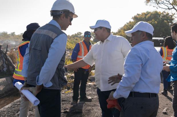 Director de DO Sostenible inicia las obras de la estación de transferencia en Nizao