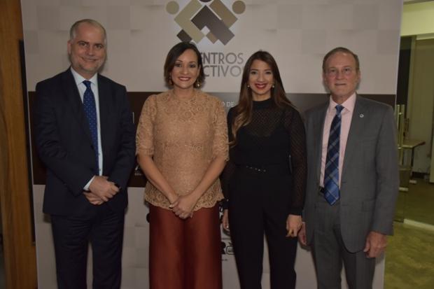 Alejandro Fernandez,. Lady Reyes, Gissel Castillo e Ignacio Mendez