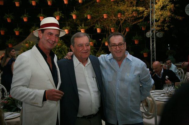 Ito Gómez, Hendrik Kelner y Alberto Monserrat.