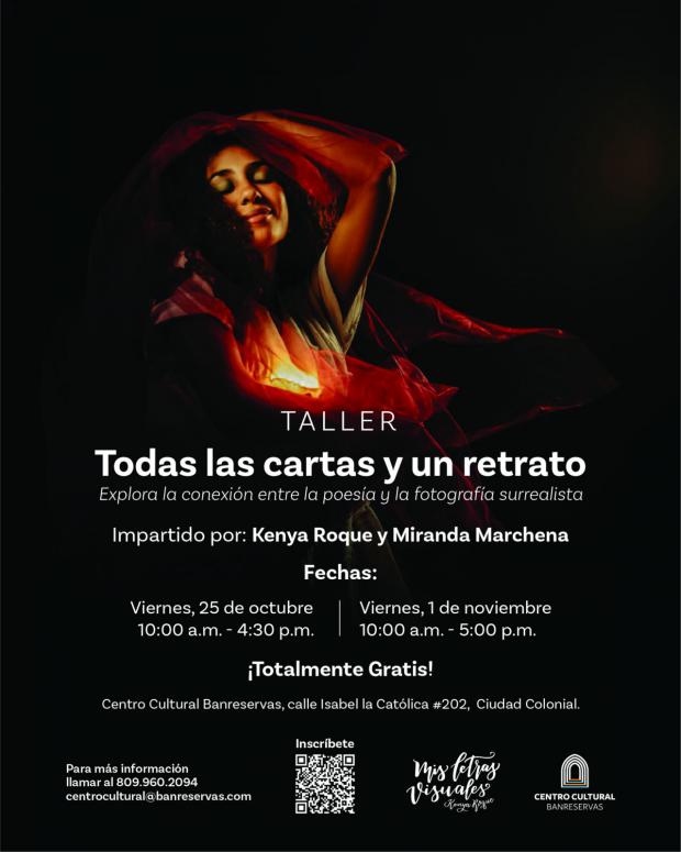 Centro Cultural Banreservas organiza taller de poesía y fotografía