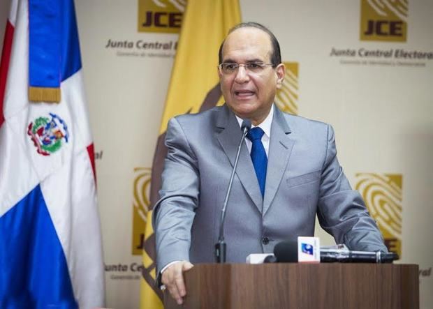Presidente de la Junta Central Electoral (JCE), Magistrado Julio César Castaños Guzmán.