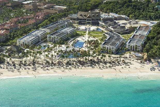 Vista área del Hotel Royalton Punta Cana Resort & Spa.