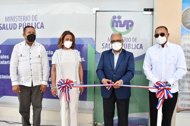 Ministerio de Salud Pública inauguró este sábado en Verón, provincia La Altagracia una oficina de la Dirección Provincial de Salud.