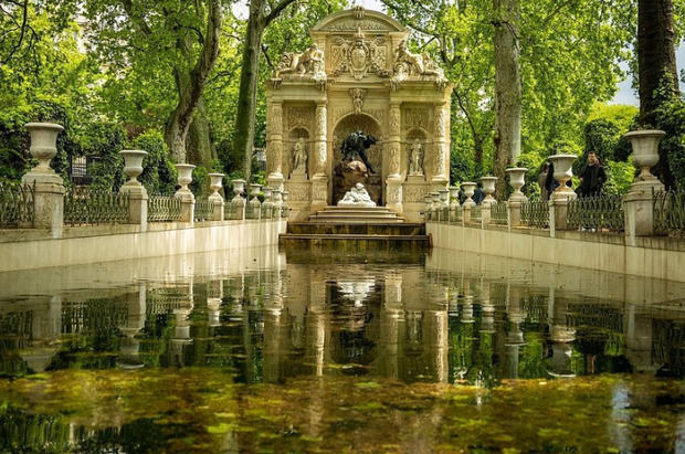 Jardines de Luxemburgo.