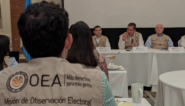 La OEA comienza trabajos de observación de cara a las elecciones.