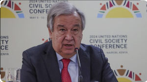 Guterres pide un mayor compromiso frente al cambio climático y no jugar a la 