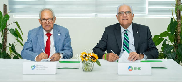 Dr. Rafael Sánchez Español y Sr. Luis Lembert.