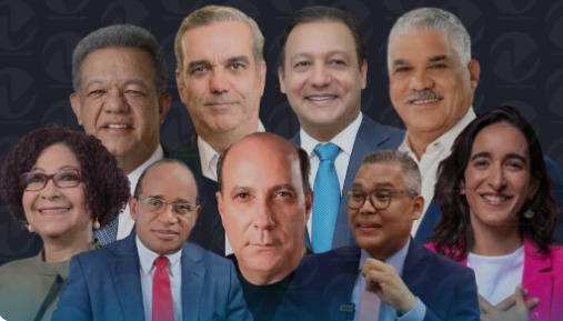 Candidatos  a la presidencia.