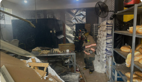 Una explosión en una panadería deja varios heridos en La Vega.