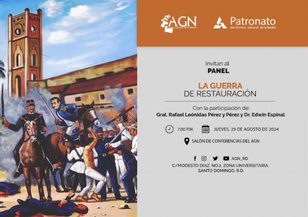 AGN invita al panel sobre La Guerra de la Restauración