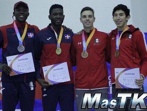 Pie, Hernández y Rodríguez ganan oro en Abierto de México de taekwondo