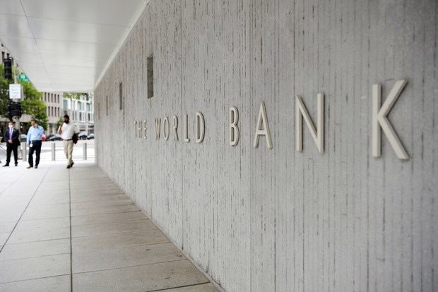 Vista de la entrada de la sede del Banco Mundial en Washington, en una fotografía de archivo.