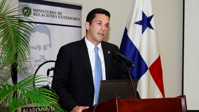 Viceministro de Relaciones Exteriores de Panamá, Luis Miguel Hincapié.