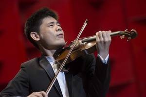 Violinista Ángelo Xiang Yu.