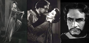Vivian Leigh y Laurence Olivier en Macbeth.