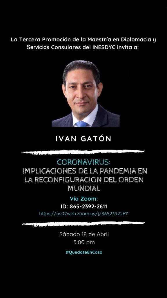 Charla Iván Gatón.