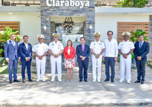 Visita de delegación de Portugal refuerza lazos con la Armada dominicana